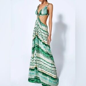 Alexis New Siena Cut Out Maxi Dress Size M $715